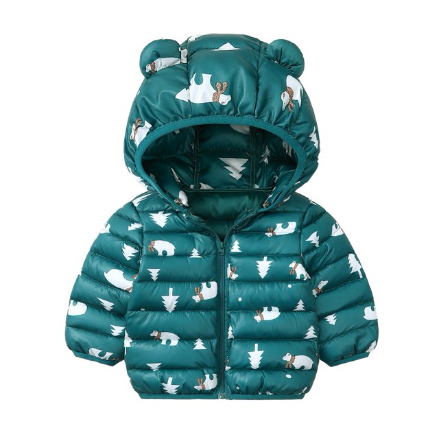 SILVERCELL Toddler Boys Girls Winter Down Outerwear Soft Cotton Padded ...