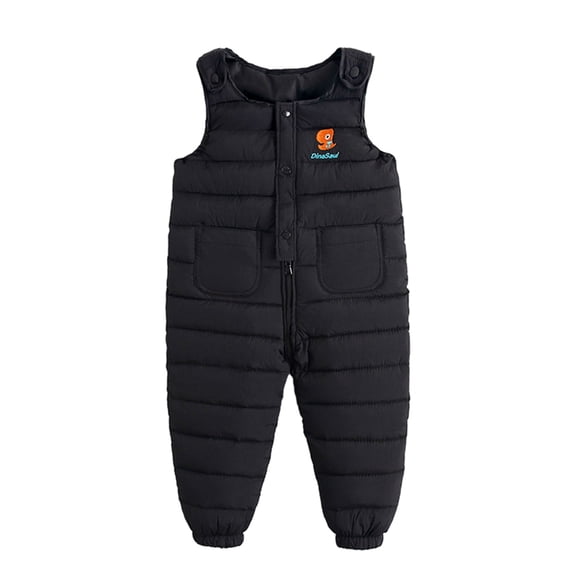 SILVERCELL Toddler Boys Girls Winter Snow Pants Windproof Cotton Trousers Bottoms Snow Bib Overalls 6M-5T