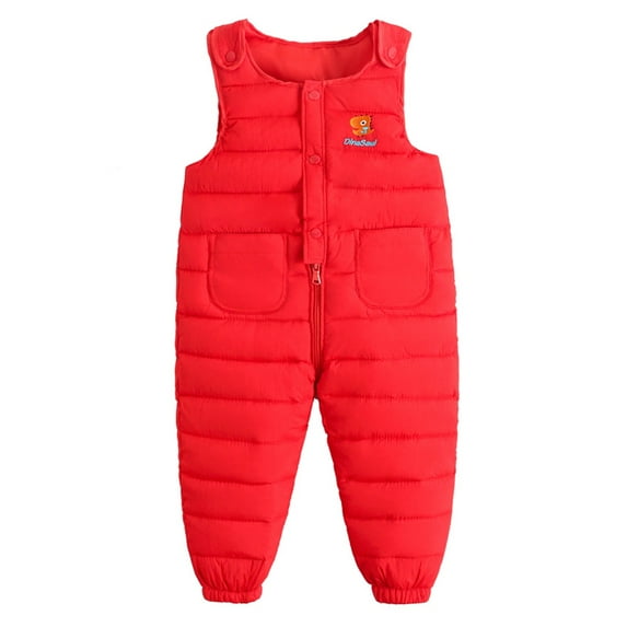 SILVERCELL Toddler Boys Girls Winter Snow Pants Windproof Cotton Trousers Bottoms Snow Bib Overalls 6M-5T