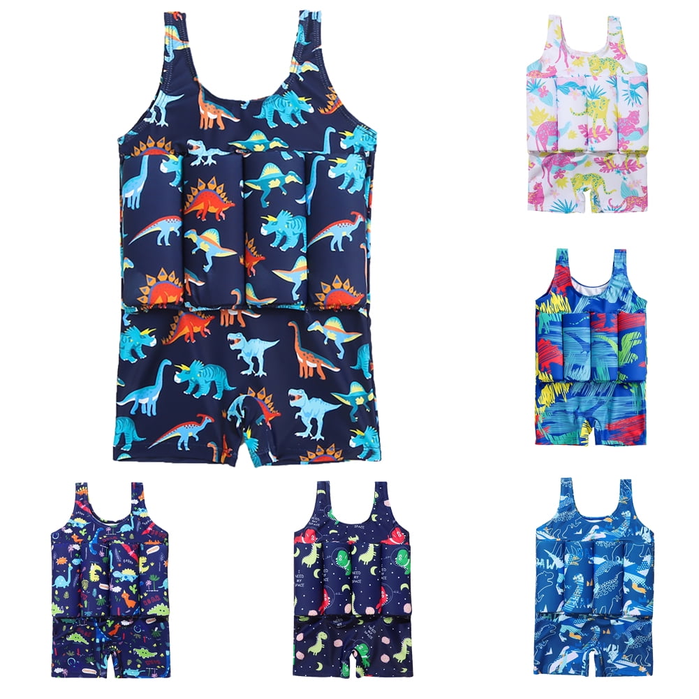 SILVERCELL Toddler Floatation Swimsuit with Adjustable Buoyancy Float ...
