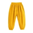 thumbnail image 1 of SILVERCELL Toddler Girls Boys Cotton Long Harem Pants Kids Casual Solid Bottoms Trousers 12M-7T, 1 of 5