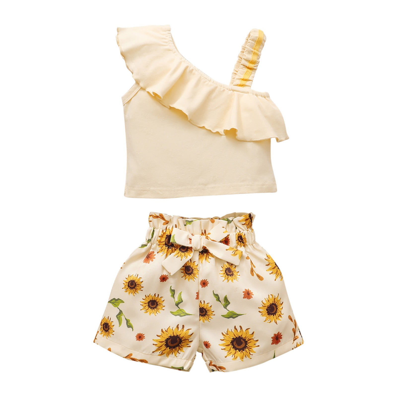 SILVERCELL Toddler Girls Clothes (12M5T) Baby Girl Summer Outfits