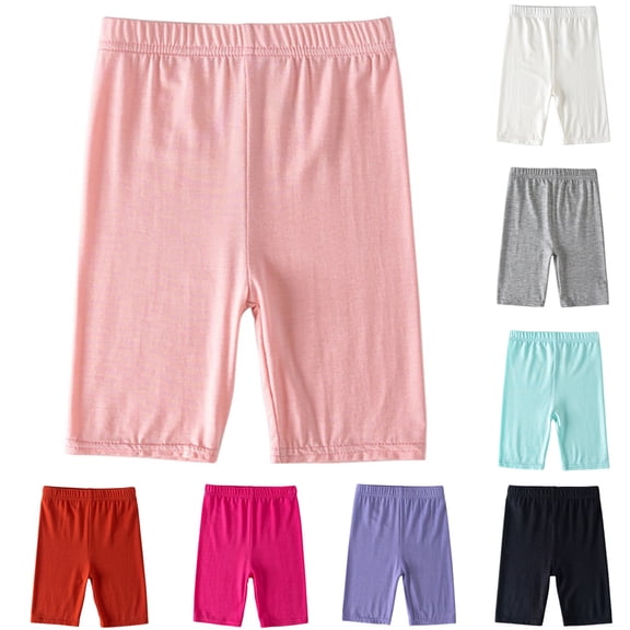 SILVERCELL Toddlers and Little Big Kids Girls' Bike and Dance Shorts 3-10 Years