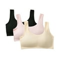 thumbnail image 1 of SILVERCELL Undercover for Teenage Girls During Puberty,Summer Solid Color Pure Cotton Thin Bra for 12-16 Yeras Teenagers, 1 of 18