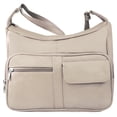 thumbnail image 1 of SILVERFEVER Medium Leather Hobo Handbag for Women  Shoulder Purse with Built-in Wallet Organizer, Genuine Leather Everyday Bag, 1 of 9