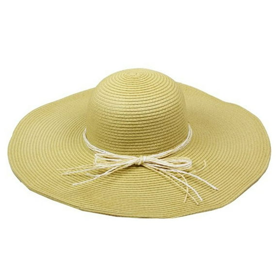 SILVERFEVER Women Summer Floppy Hat Wide Brim UV Sunblock UPF 50 Fits All