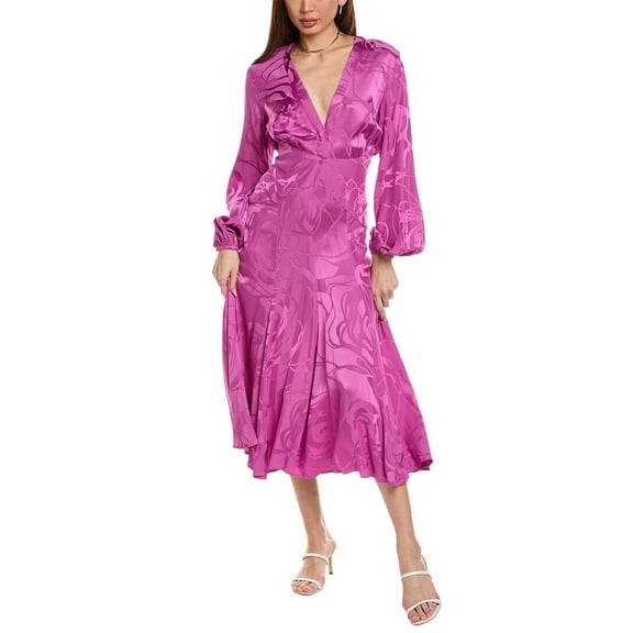 SILVIA TCHERASSI womens  Kathryn Maxi Dress, xs, Pink