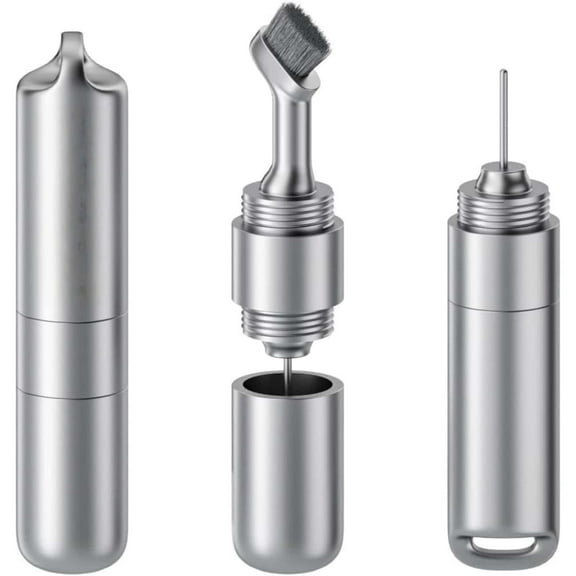 SIM Card Removal Tool - SIM Ejector Pin with Cleaning Brush and Small Carabiner Clip - 2 in 1 EDC Eject Pins Reset Needle for All Cell Phones