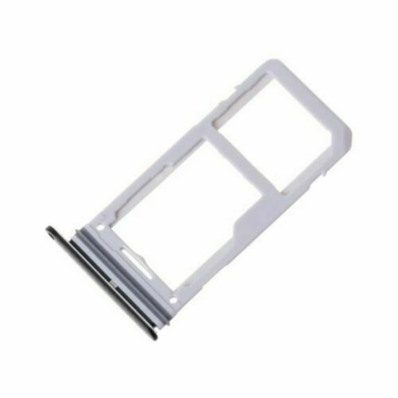 SIM Card Tray Holder Slot, 1.5×3.2cm Portable Metal SIM Card Slot Dual Sim Card + Micro SD Holder for Samsung