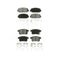 thumbnail image 1 of SIM Front Rear Semi-Metallic Brake Pads Kit for Car Honda Accord KSM-100213, 1 of 2