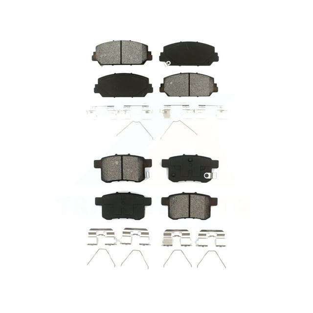 SIM Front Rear Semi-Metallic Brake Pads Kit for Car Honda Accord KSM-100213