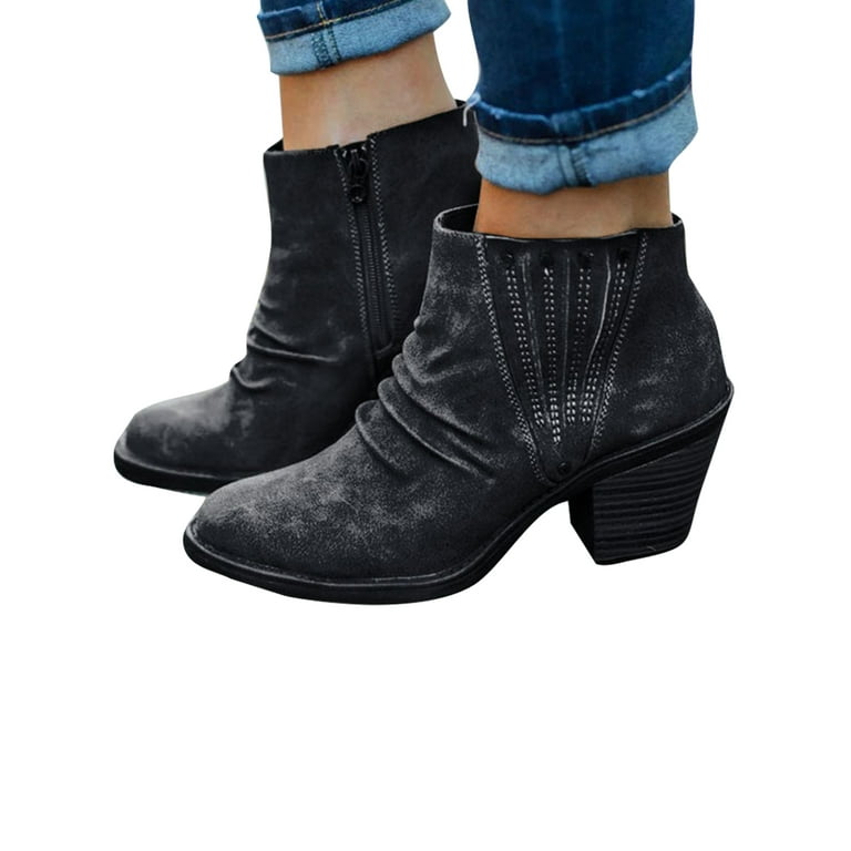 Ankle boots hotsell for women walmart
