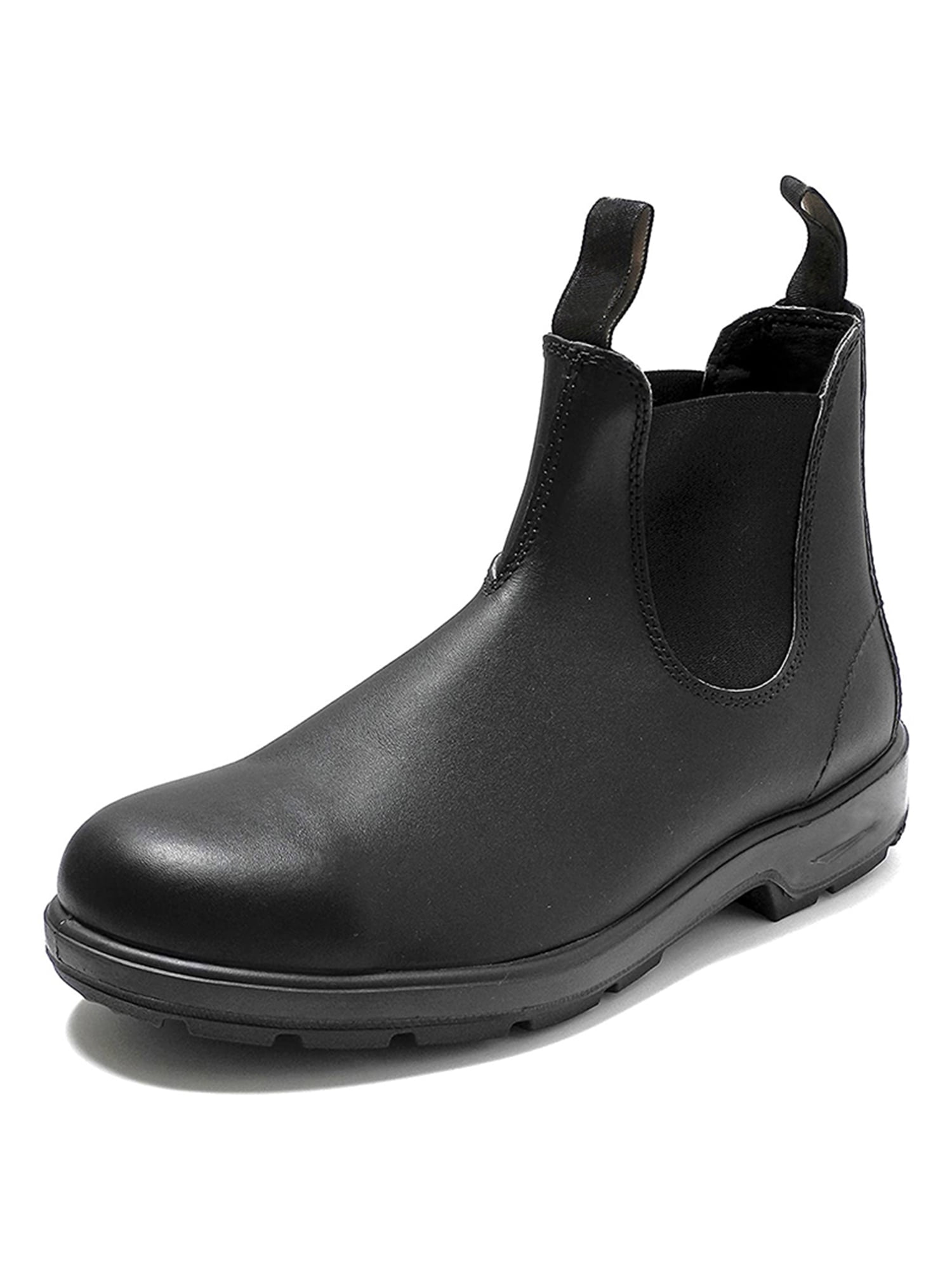 SIMANLAN Chelsea Boots for Men Casual Oxfords Work Shoes Black 5