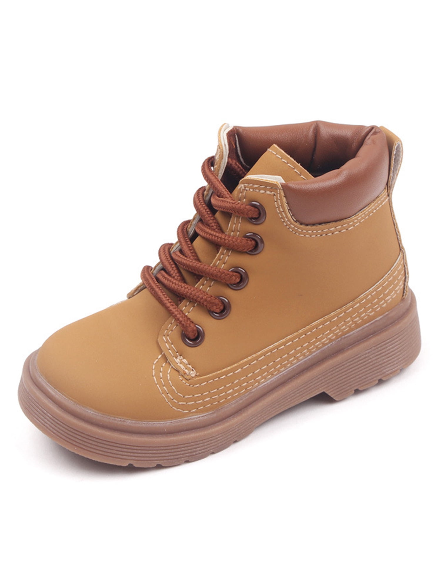 SIMANLAN Children Combat Boot Casual Booties Outdoor Ankle Boots Toddler Kids Waterproof Shoes