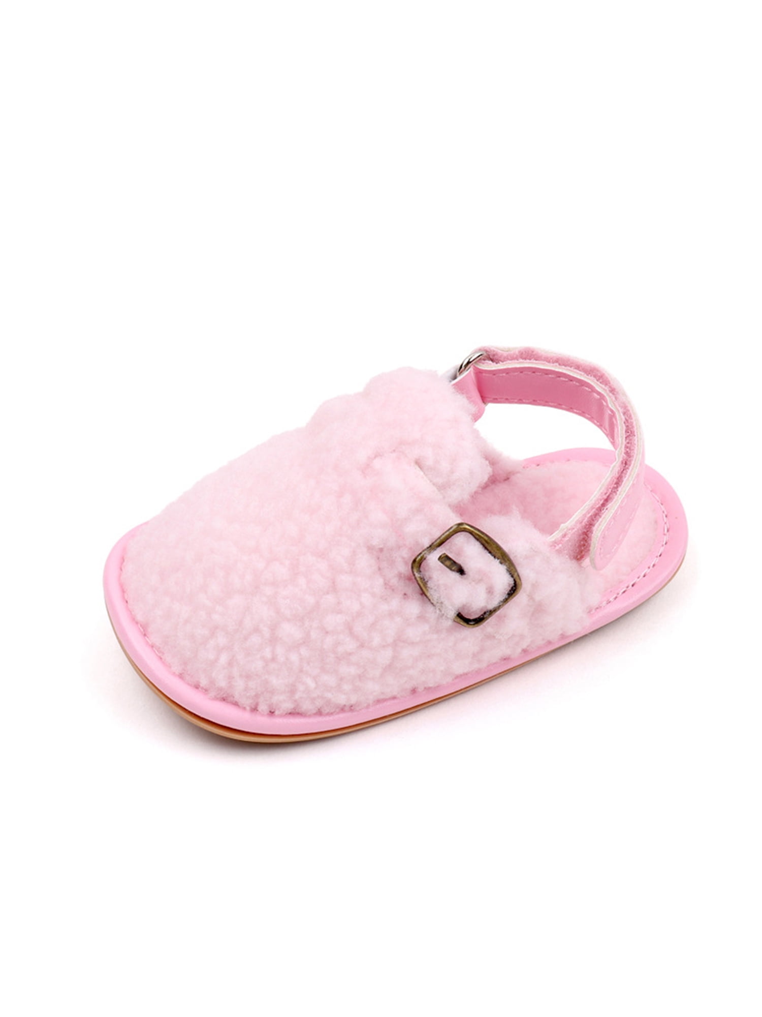 SIMANLAN Infant House Slippers First Walkers Slide Slipper Soft Sole