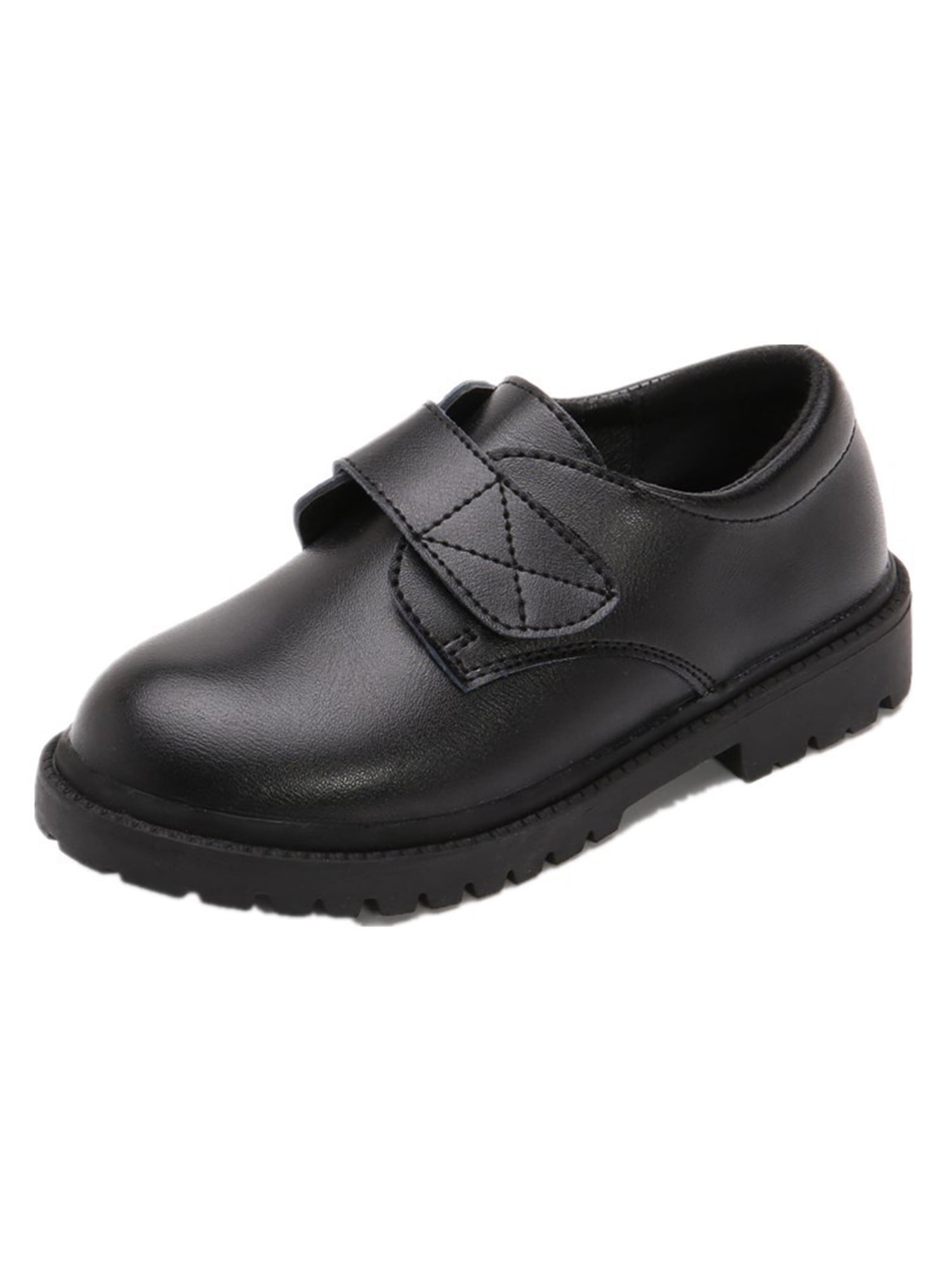 SIMANLAN Kids Boy Dress Shoes Wedding Oxfords Uniform Leather Shoe
