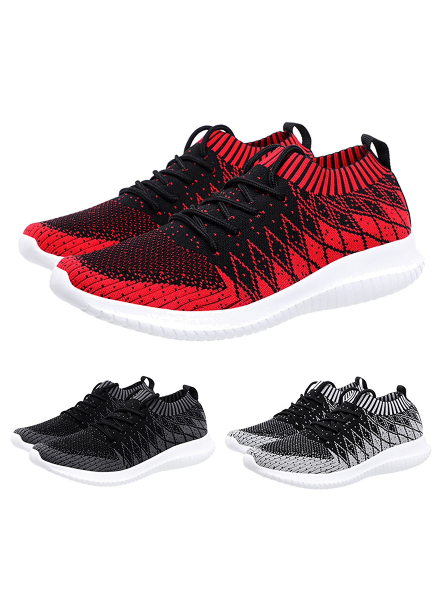 SIMANLAN Sneakers for Men Shoes Extra Wide Breathable Trainers Athletic
