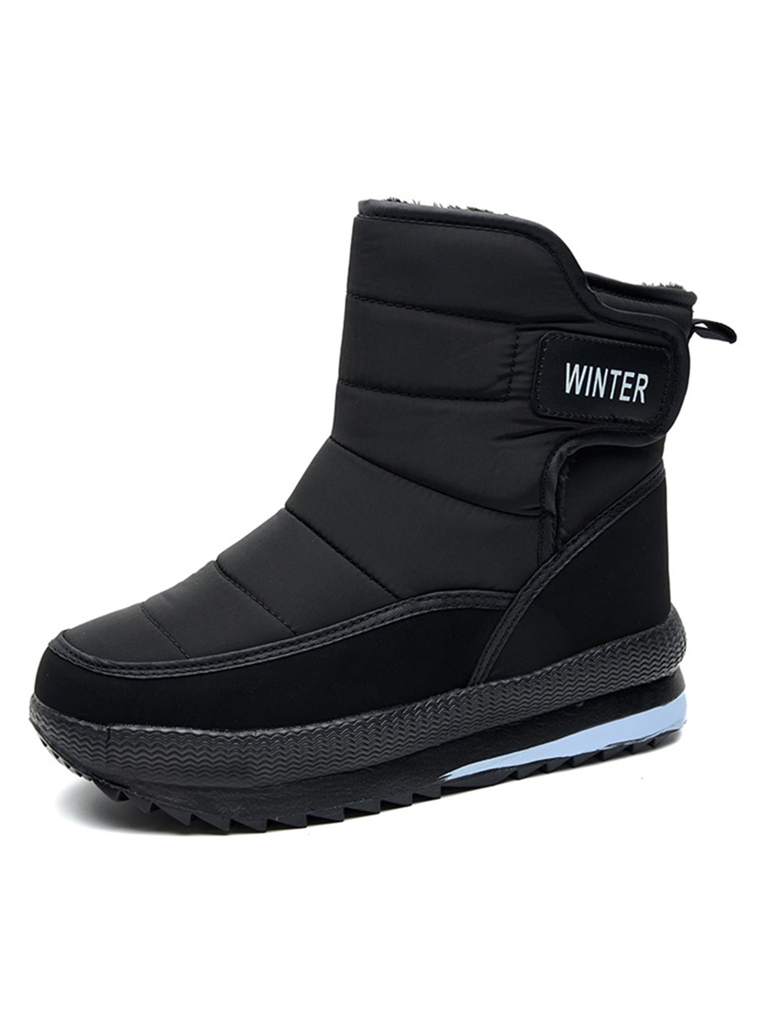 SIMANLAN Snow Boots Mens Waterproof Winter Boots Wide Width Ankle