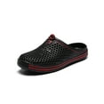 thumbnail image 1 of SIMANLAN Unisex Garden Clogs Shoes Summer Water Shoes Slip On Beach Sandals Black Size 11.5, 1 of 6