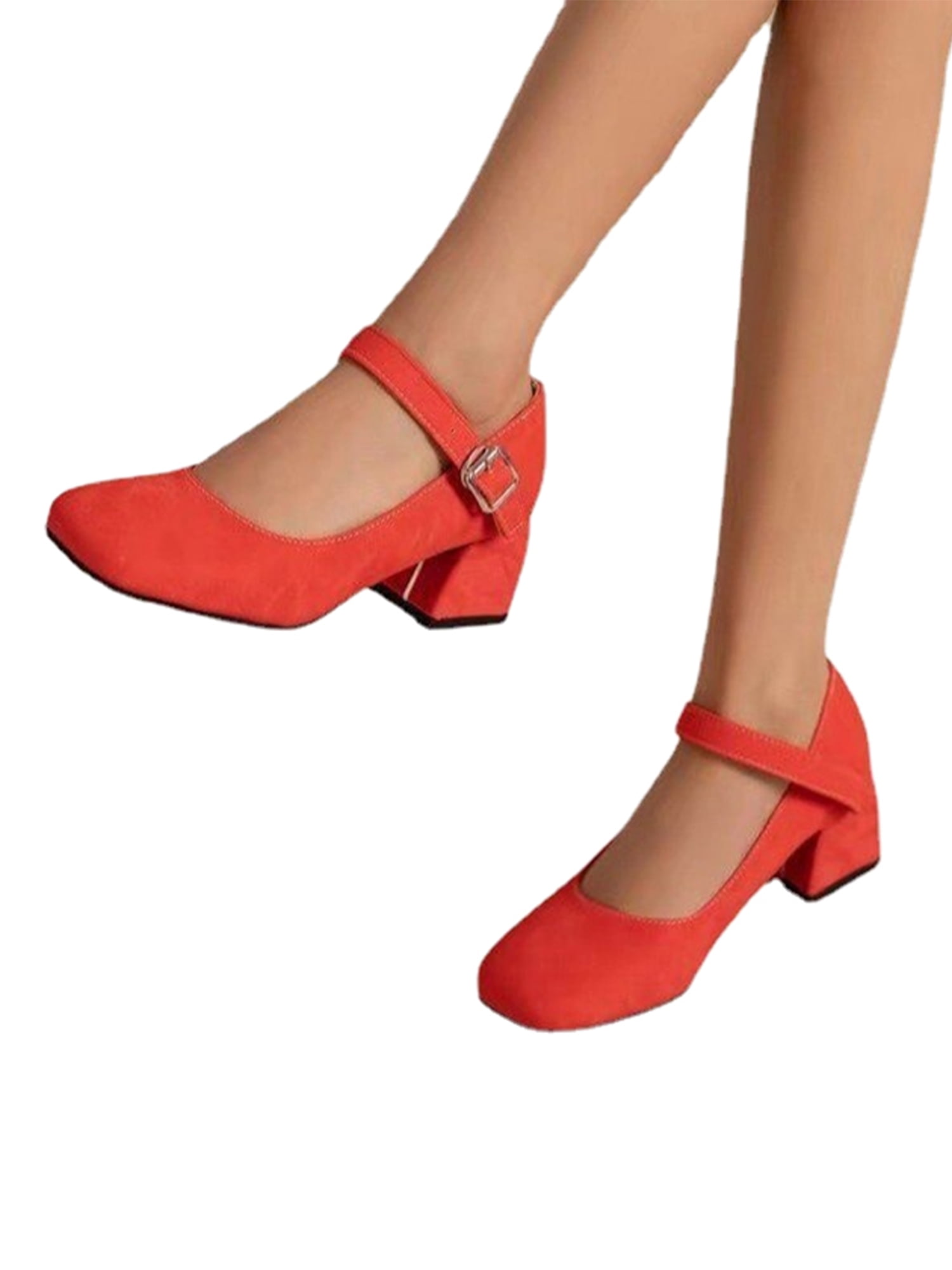 Square toe cheap heeled mary janes