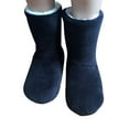 thumbnail image 1 of SIMANLAN Women's Ankle Bootie Slippers Warm Comfort Memory Foam Plush Lining Ladies Girls Winter House Shoes, 1 of 3
