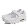 thumbnail image 1 of SIMANLAN Women's Casual Air Cushion Platform Mesh Mules Sneaker Nurse Shoes Mary Jane Shoes, 1 of 6
