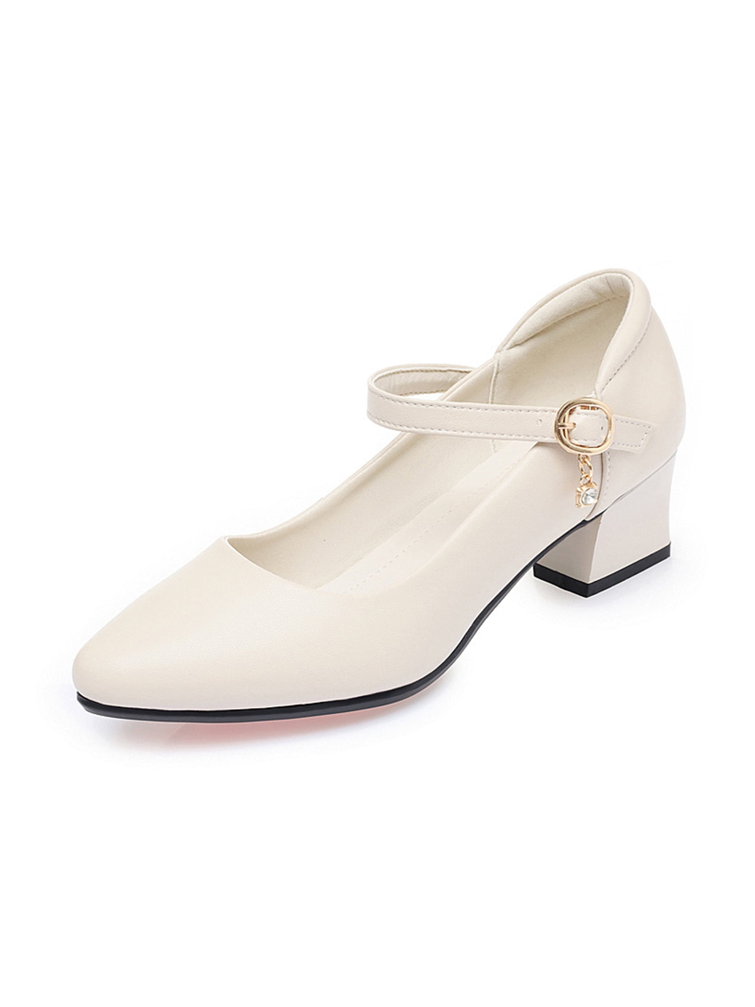 Ladies Small Size Mary Jane High Heel Pumps SS80 - AstarShoes