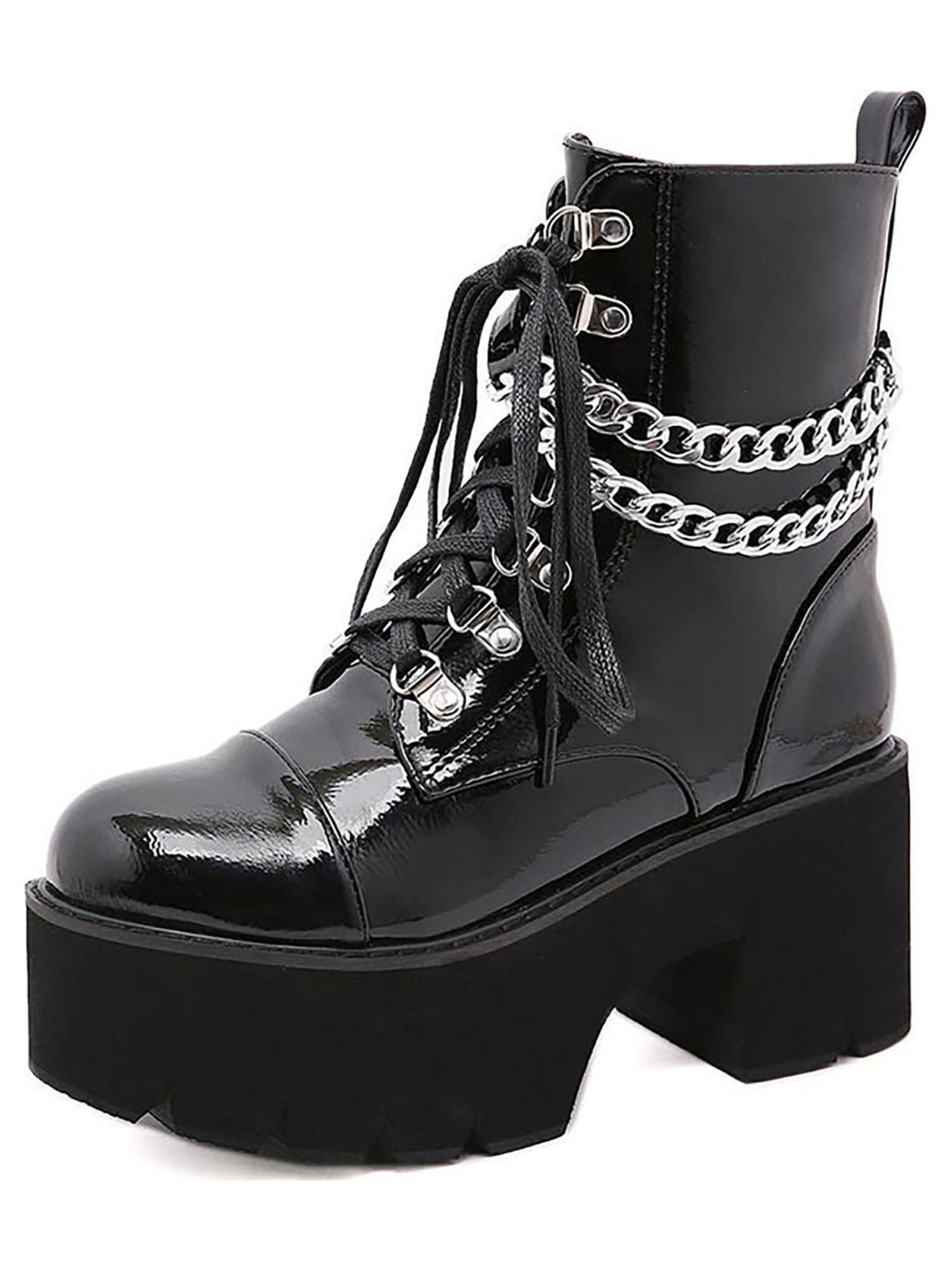 Goth punk best sale boots