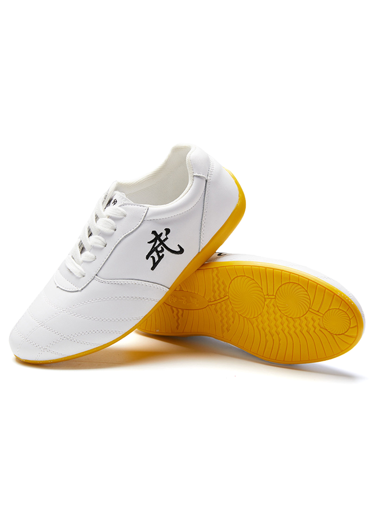 SIMANLAN Womens Kung Fu Shoe Light Weight Tai Chi Sneakers Lace Up