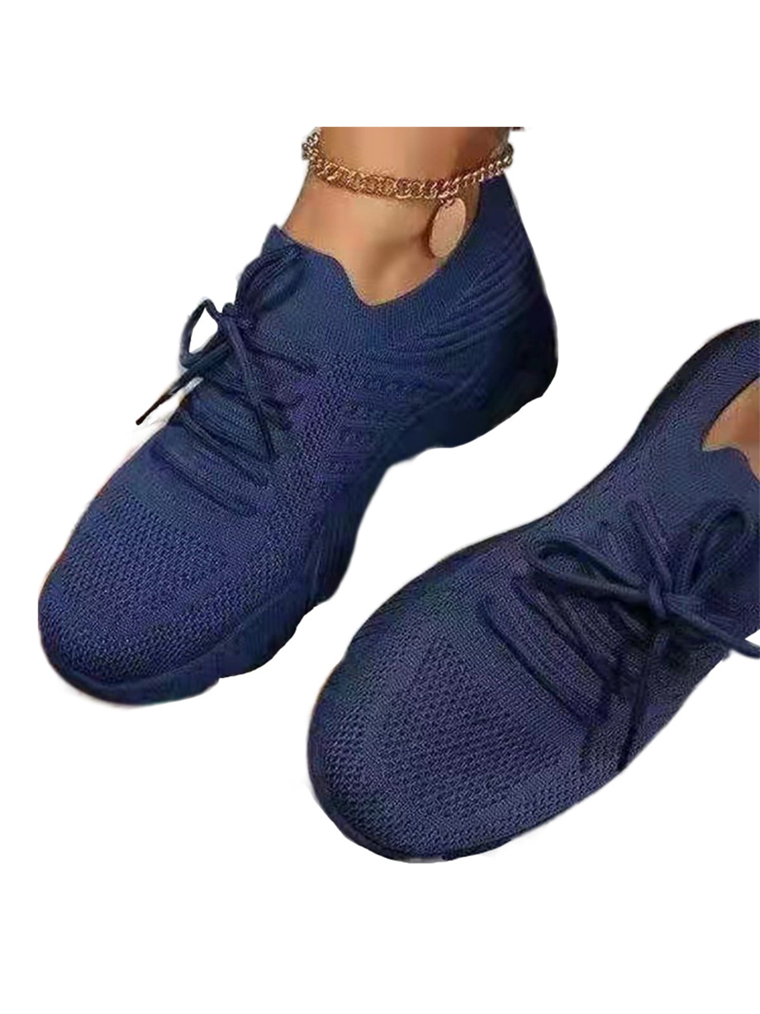 blue high heel pumps