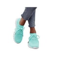 thumbnail image 1 of SIMANLAN Womens Sneakers Comfort Flats Slip On Casual Shoe Ladies Lightweight Walking Shoes Women Lace Up Sock Sneaker Blue 7.5, 1 of 2