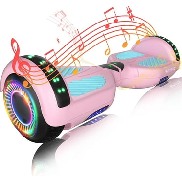 SIMATE 6.5" Hoverboard for Kids，Ages 6 ,3 Speed Modes,7.5mph & 7.5 Miles Self-Balancing Wheel Scooter