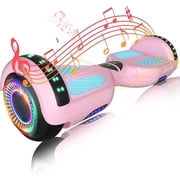 SIMATE 6.5 Hoverboard for Kids Ages 6+,3 Speed Modes,7.5mph & 7.5 Miles Self-Balancing Wheel Scooter
