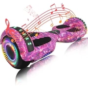 SIMATE 6.5 Hoverboard for Kids Ages 6+,3 Speed Modes,7.5mph & 7.5 Miles Self-Balancing Wheel Scooter