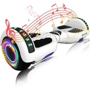SIMATE 6.5 Hoverboard for Kids Ages 6+,3 Speed Modes,7.5mph & 7.5 Miles Self-Balancing Wheel Scooter