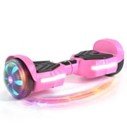 SIMATE Hoverboard for Kids Ages 6+,8.5mph & 8.5 Miles,300W, Self Balancing Scooter ,Bluetooth Speakers and LED Light