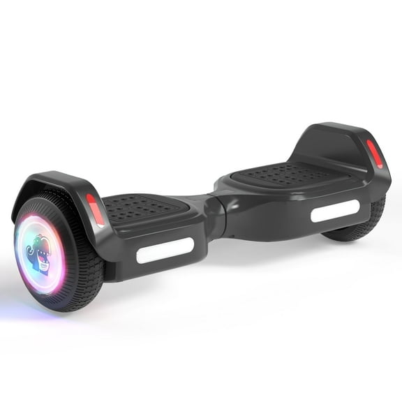 SIMATE 6.5" Hoverboard for Kids Ages 6+,Bluetooth Speaker & LED Lights, 8.5mph & 8.5 Miles