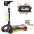 thumbnail image 1 of SIMATE Electric Scooter for Kids Ages 4-10,Thumb Accelerator, LED Lights LCD Screen, 3 Adjustable Height & 3 -Wheels Electric Scooter for Girls/Boys,5mph, 1 of 8