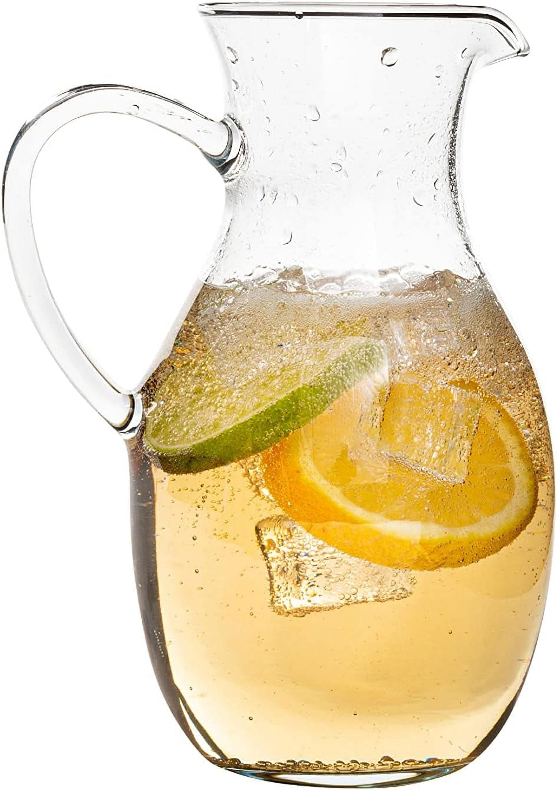 SIMAX Glass Pitcher Borosilicate Glass with Spout and Large Handle, 16 Oz.