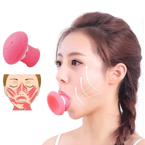 SIMDOO. 2 Pcs Face Exerciser, Facial Yoga for Skin Tighten Firm, Jaw Exerciser, Double Chin Breathing Exercise Device Jaw Face Slimmer for Women and Men