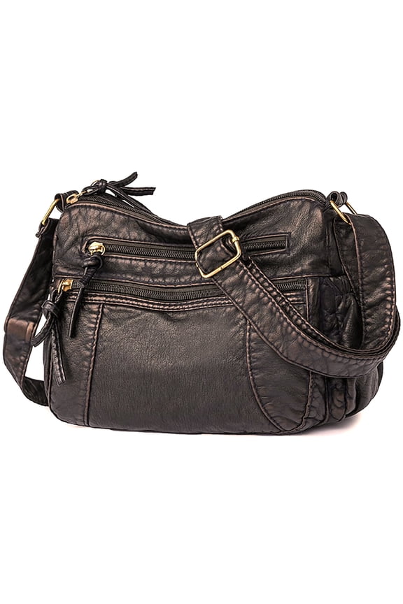 Crossbody Bags for Women,Retro Denim Bag,Ladies Leather Purses and Handbags,Fashion Shoulder Bag Hobo Bag Pocketbooks,Blue
