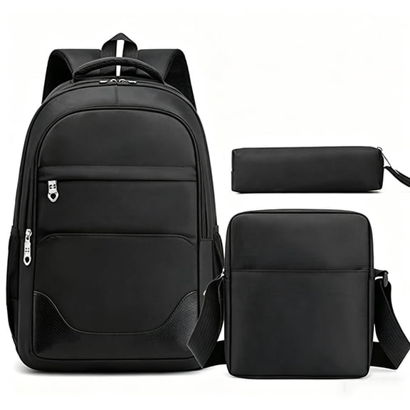 SIMDOO Graffiti Prints rickyh style 3 Pack Unisex School Backpack Set, Lightweight Water Resistant Laptop Travel Bag with Laptop Compartment for Men & Women, Casual Daypack for College High School Co