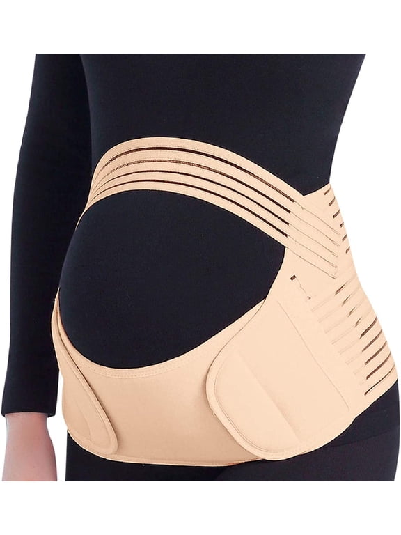 Maternity Belly Bands for Pregnant Women – Adjustable Belly Band for Pelvic & Back Pain – Ideal Pregnancy Belt for All Stages of Gestation – Pregnancy Must Haves for To Be Moms (Pink, XL)