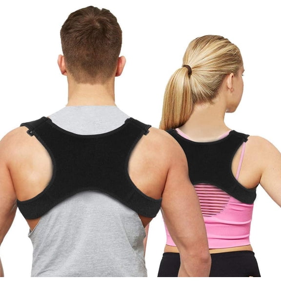 SIMDOO. Posture Corrector for Men Women&Children Upper Back Brace Adjustable and Effective Clavicle Support Device for Thoracic Kyphosis and Shoulder Pain Relief