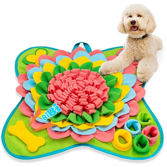 SIMDOO Snuffle Mat for Dogs Pet Treats Feeding for Small Medium Breed Dogs Non-Slip Interactive Dog Puzzle Toys Encourages Natural Foraging Skills