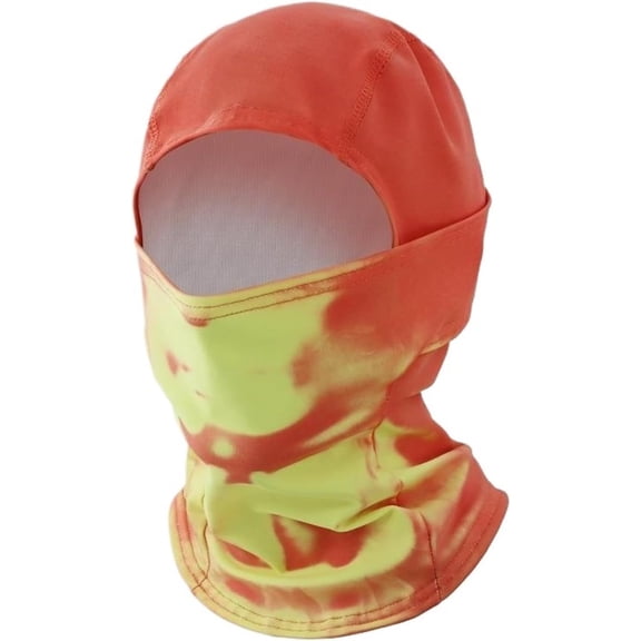 SIMDOO Temperature Sensitive color changing full face sunshade Temperature Sensitive Breathing Color Changing Headgear Outdoor Cycling Mask Gradient Thermal Sensi