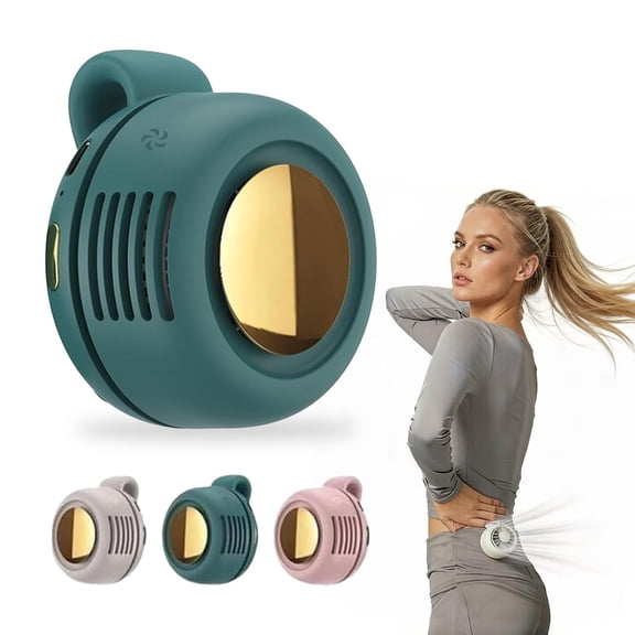 SIMDOO Whirlwind Clip Fan, Interactik Mini Fan, Spin 360 Fan, Portable Rechargeable Cooling Device with Hands-Free Waist Clip, Office & Outdoor Accessories