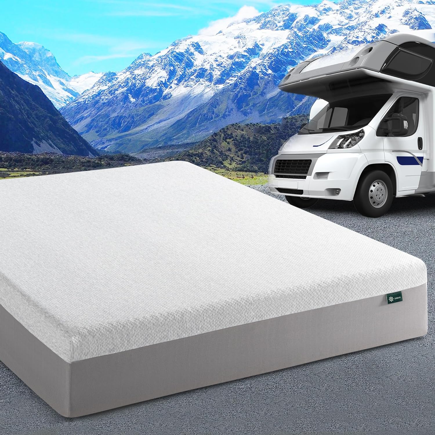 SIMING 10 Inch Ultima RV Memory Foam Mattress [New Version], Short