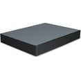 SIMING 10" Mattress Box Spring with Metal Foundation, King, Black