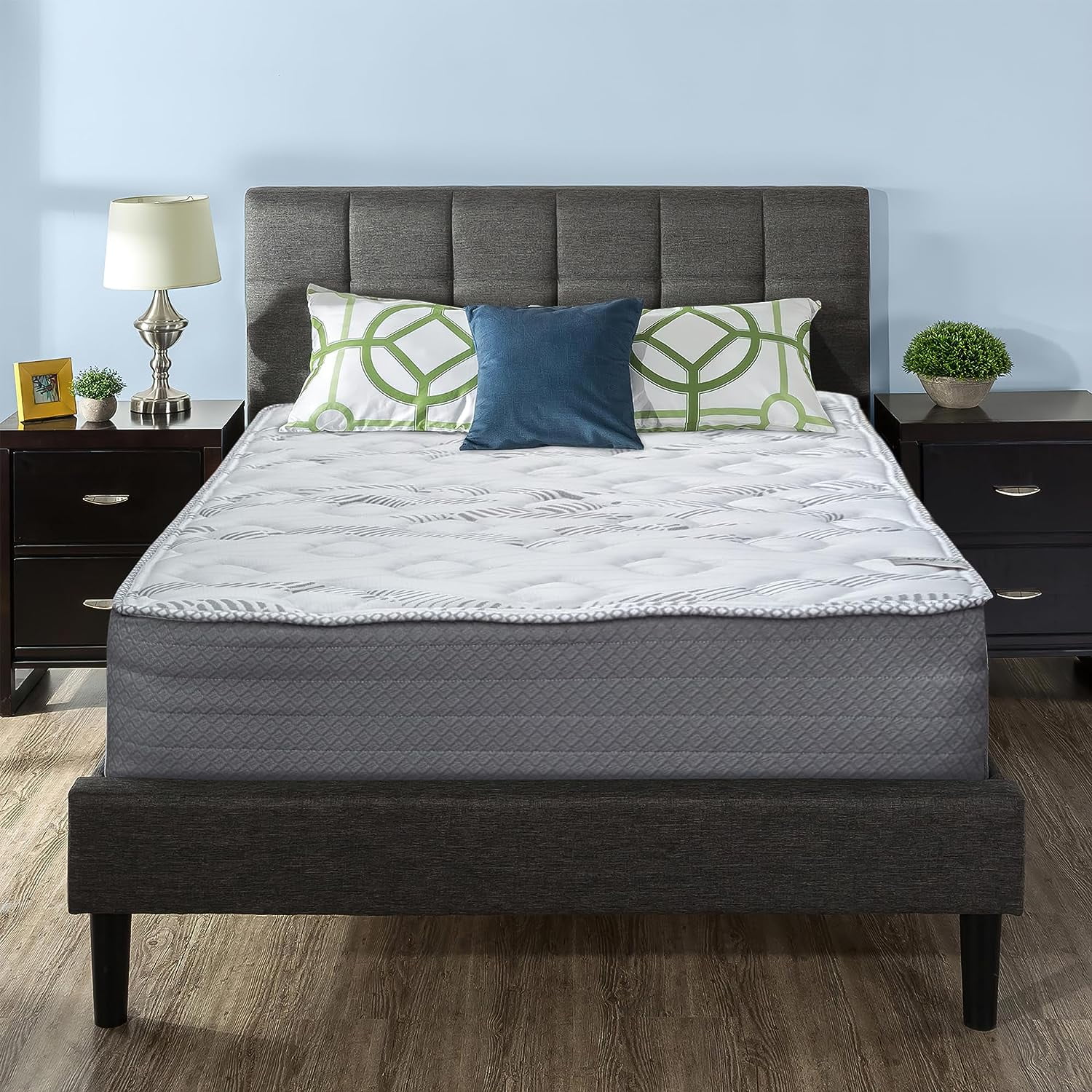 SIMING 14Inch Firm Double Sided Tight top Innerspring Fully Assembled